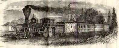 Houston and Texas Central train 1873